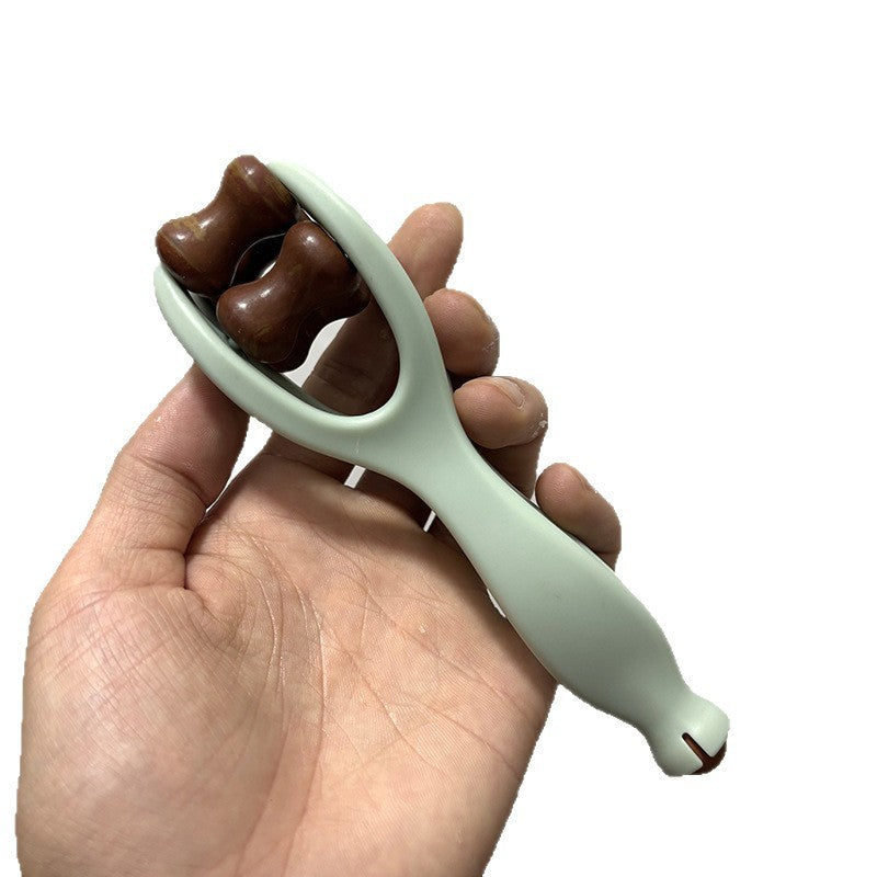 Upgraded four-wheel natural red Bianstone finger massage clip hand joint massager massage roller, direct from the manufacturer - image 5