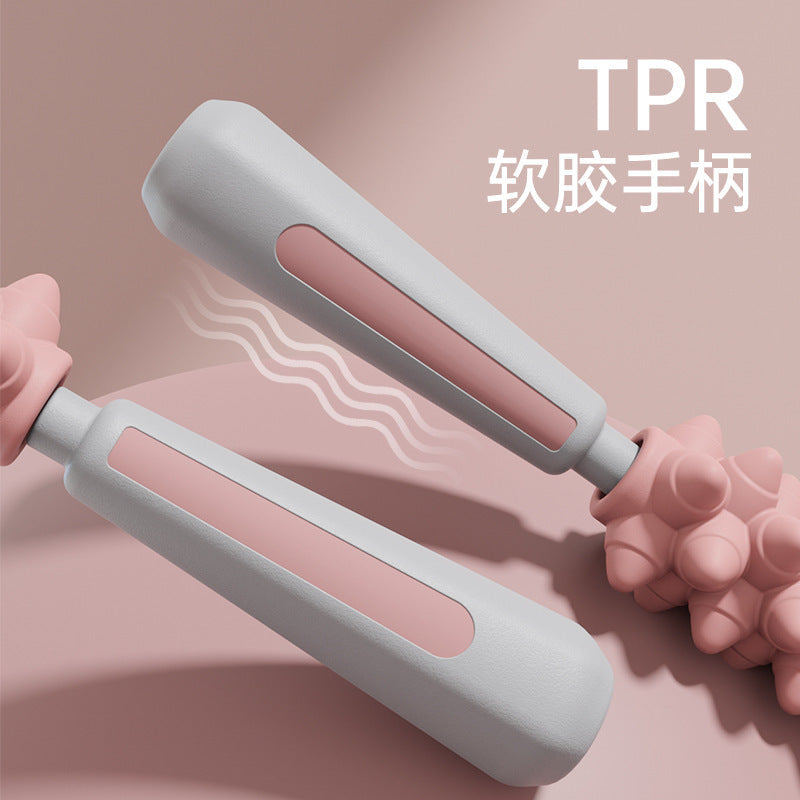 Yoga Massage Stick, Wolf Tooth Massage Roller, Non-Slimming Calf Muscle Relaxation Roller, Thigh Fitness Essential - image 4
