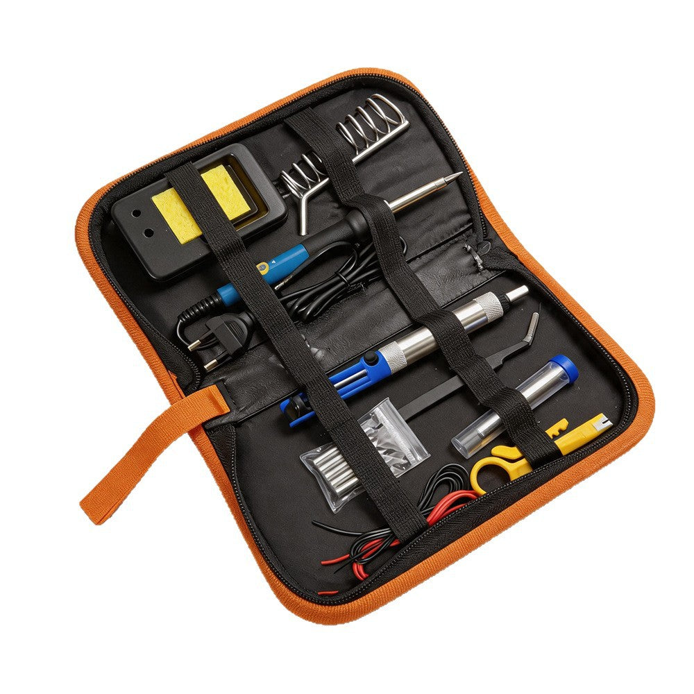 Foreign Trade Cross-Border 60W Adjustable Temperature Internal Heating 15-Piece Electric Soldering Iron Tool Set for Electronic Repair and Welding - image 5