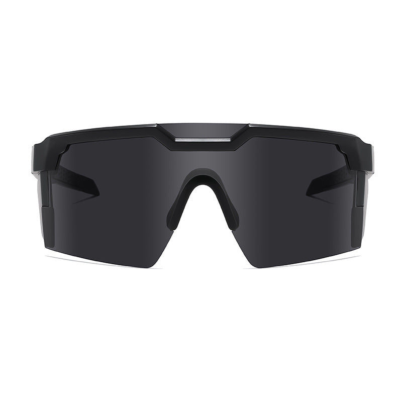 Real film cycling glasses, outdoor sports sunglasses, heat wave cross-border bestseller, large frame protective sunglasses - image 5