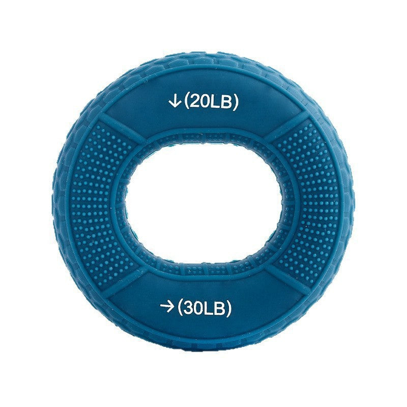Silicone grip strength trainer for men and women, grip ball for wrist and arm muscle training, five-finger strength rehabilitation grip ring, professional yoga - image 5