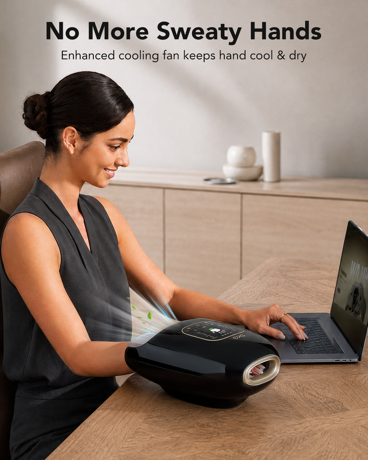 SKG Hand Massager with Heat OS500