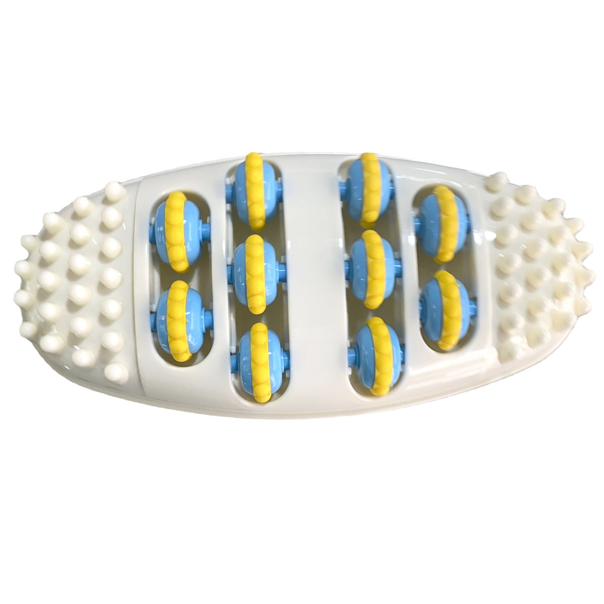 Xunrong foot massager Oval 4-row roller foot health care home acupuncture massage relaxation fitness equipment - image 5