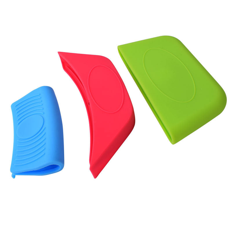 Silicone Heat Insulated Pot Ear Cover Non-slip High Temperature Resistant Cooking Pot Silicone Anti-scalding Pot Ear Cover Anti-scalding Pot Handle Gloves - image 5