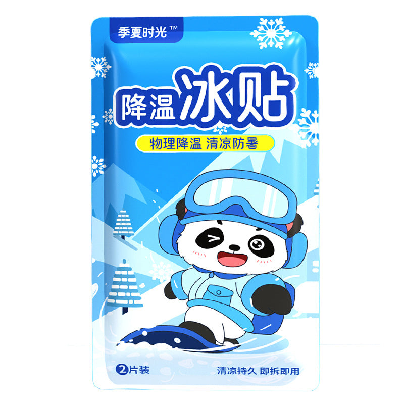 Ice cooling stickers physical cooling cooling cooling ice stickers summer anti-heat stroke refreshing student heat dissipation stickers adult mobile phone heat - image 5