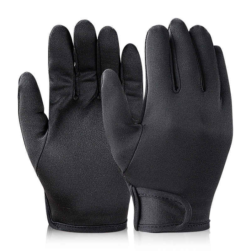 Five-Finger Magic Tape Gloves, Extended and Thickened, Heat-Resistant Hairdressing Gloves, Wholesale from Dongguan Manufacturer, Anti-Scalding Curling Iron Glov - image 5