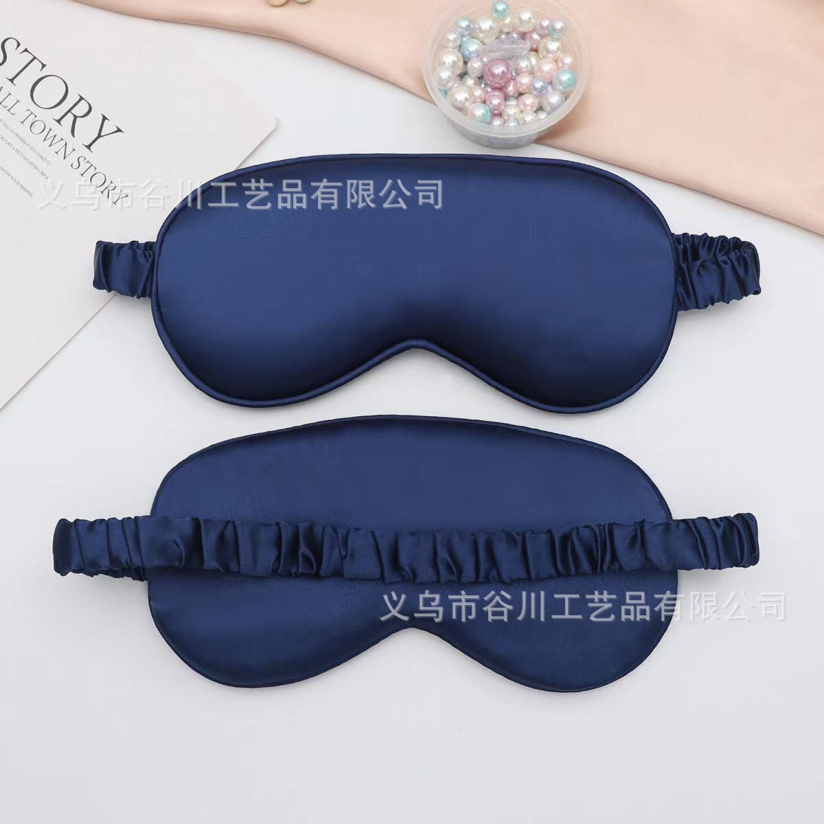 Jiasaki recommend Silk Eye Mask Shading Sleep Sleep Summer Ease Eye Fatigue Ice Compress for Men and Girls - image 5