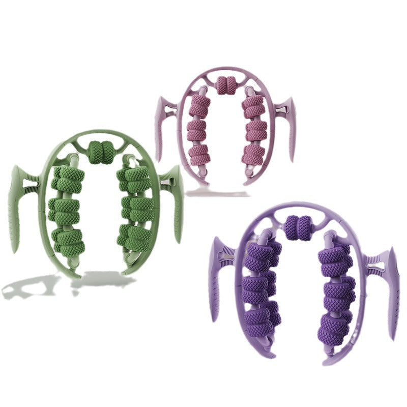 2026 New Model Yoga Wheel Ring-Shaped Leg Roller Deep Muscle Relaxation Massage Equipment Fitness Exercise Aid - image 5