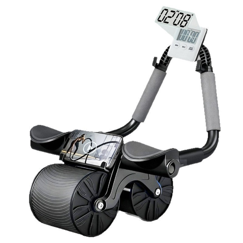 Abdominal Wheel Automatic Rebound Abdominal Tinker Abdominal Exercise Abdominal Muscle Training Artifact for Men's and Women's Household Elbow Support Roller Fitness Equipment - image 5