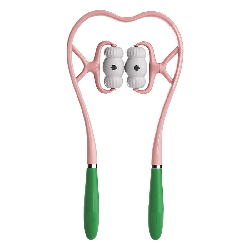 Cervical vertebra massager multifunctional kneading neck home manual neck neck shoulder neck roller massager wholesale factory - image 5