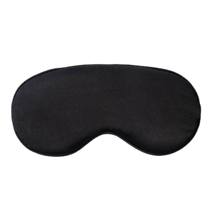 New double-sided silk eye mask sleep aviation sleep shading mulberry silk hot compress ice silk eye mask - image 5