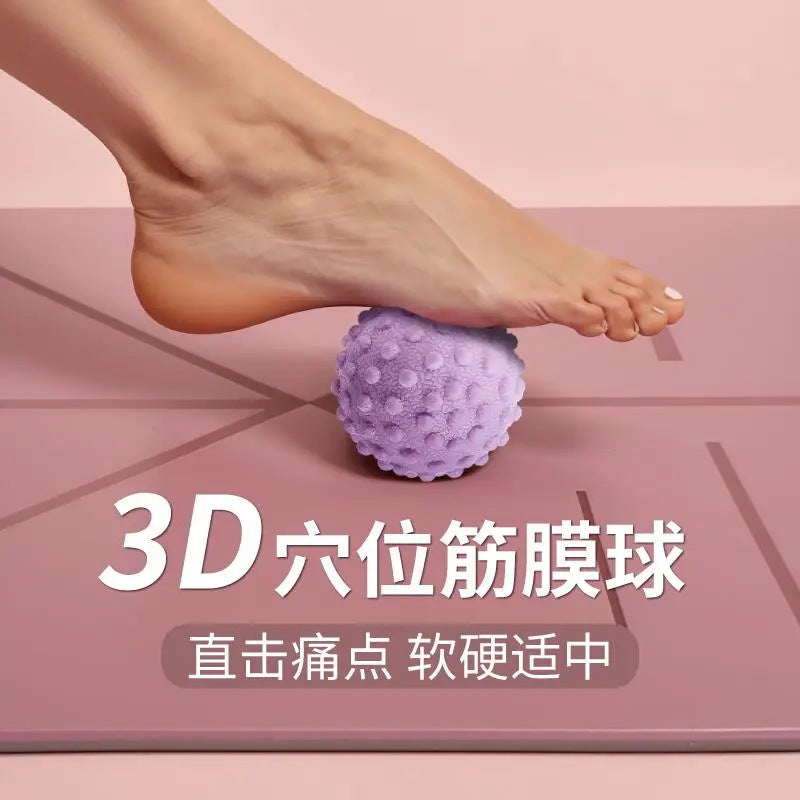 Fascia ball plantar massage ball muscle relaxation yoga fitness shoulder neck waist foot back meridian membrane ball meridian neck membrane ball - image 5