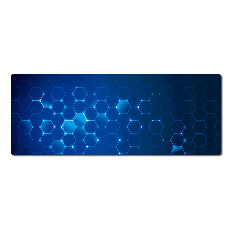 Cross-border Explosions Technology Sense Super Large Mouse Pad Precision Edge Lock Game Table Pad Grid Foreign Trade Heat Chart Keyboard Pad - image 5
