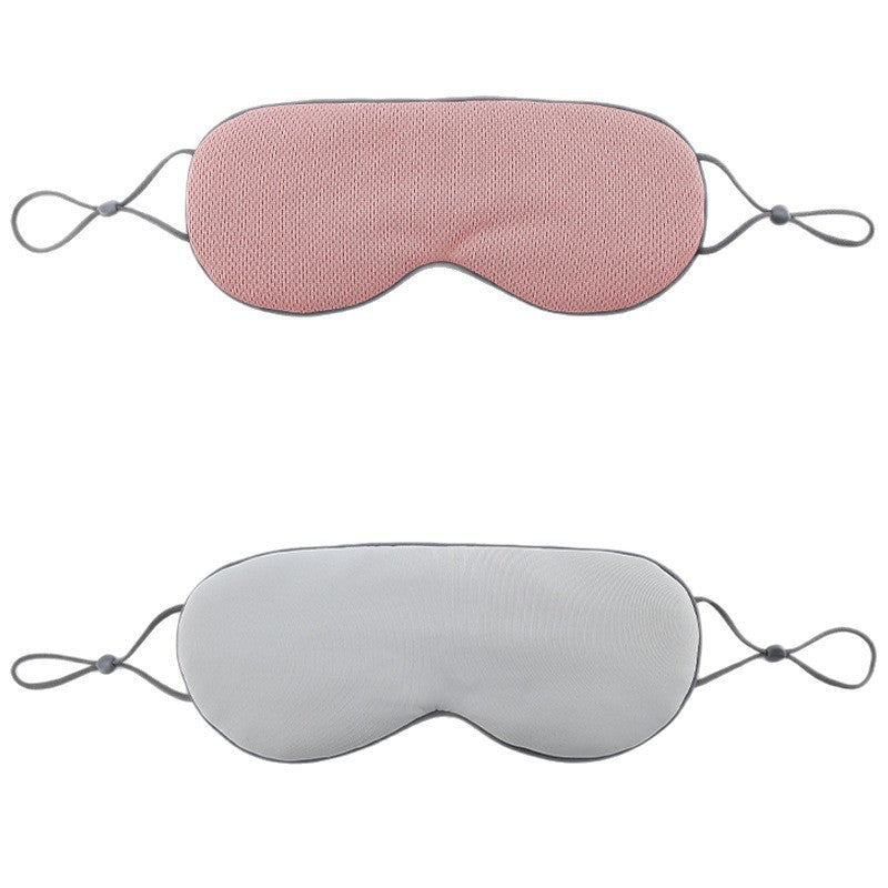 Sleep special shading double-sided eye mask ice silk breathable comfortable sleep to relieve fatigue students lunch break eye mask women - image 5