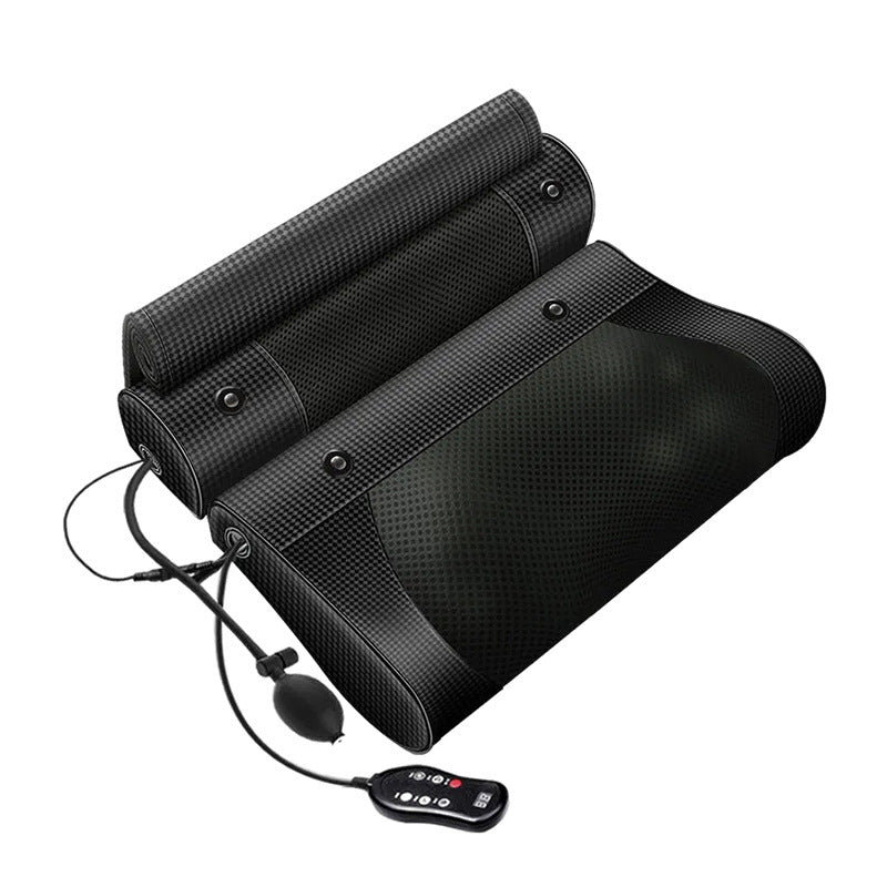 Cervical Spine Massager Multifunctional Massage Pillow Whole Body Shoulder Neck Waist Cervical Spine Home Traction Massager Oaks - image 5