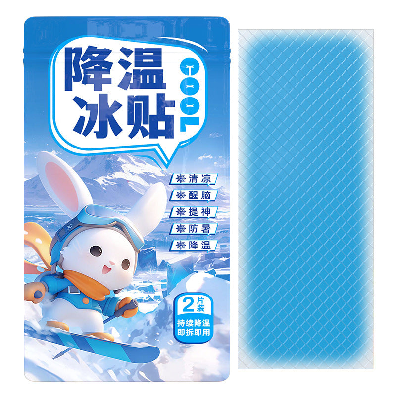 Cooling Ice Patches, Heat-Reducing Ice Patches, Summer Fishing Patches to Prevent Heatstroke, Refreshing Patches, Mobile Phone Cooling Patches, Cooling Patches for Student Military Training - image 5