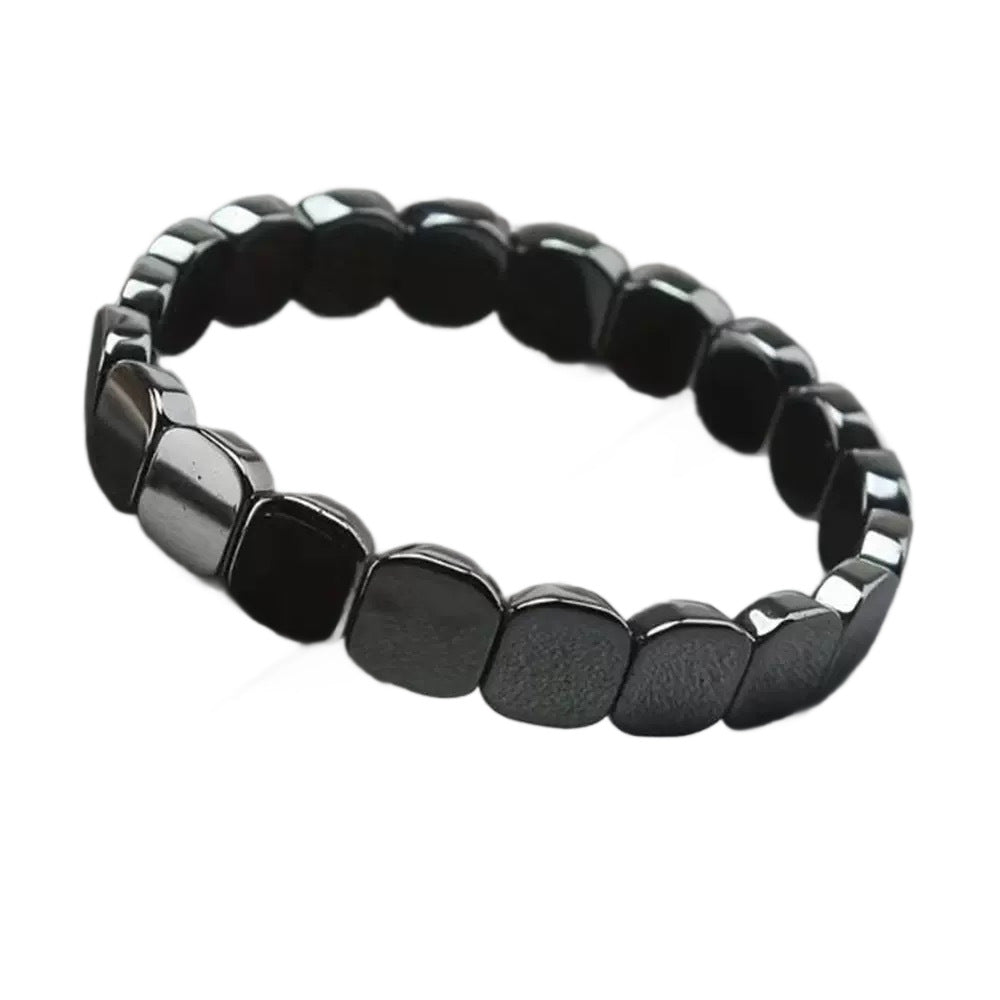 Cross-Border Amazon Health Care Bracelet Brazilian Black Pyrite Magnetic Therapy Bracelet Health Care Couple Gift - image 5