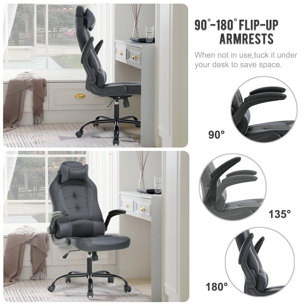 PC Gaming Massage Racing Chair – Ergonomic High-Back with Remote, Model 512436
