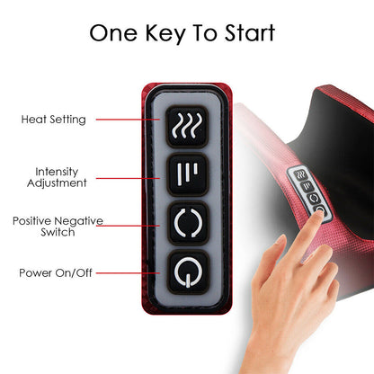 Dual-Zone Foot & Calf Massager with Heat