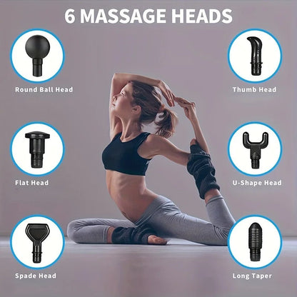 Massage Gun For Deep Muscle Relaxation, Neck Massage, Electric Fitness…