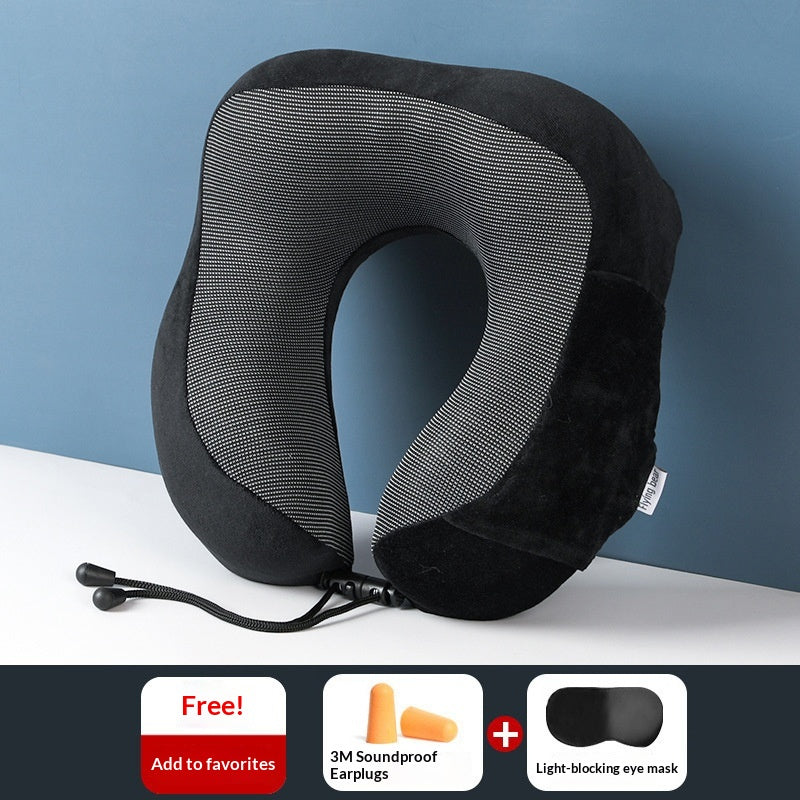 U-Shaped Memory Foam Support Pillow