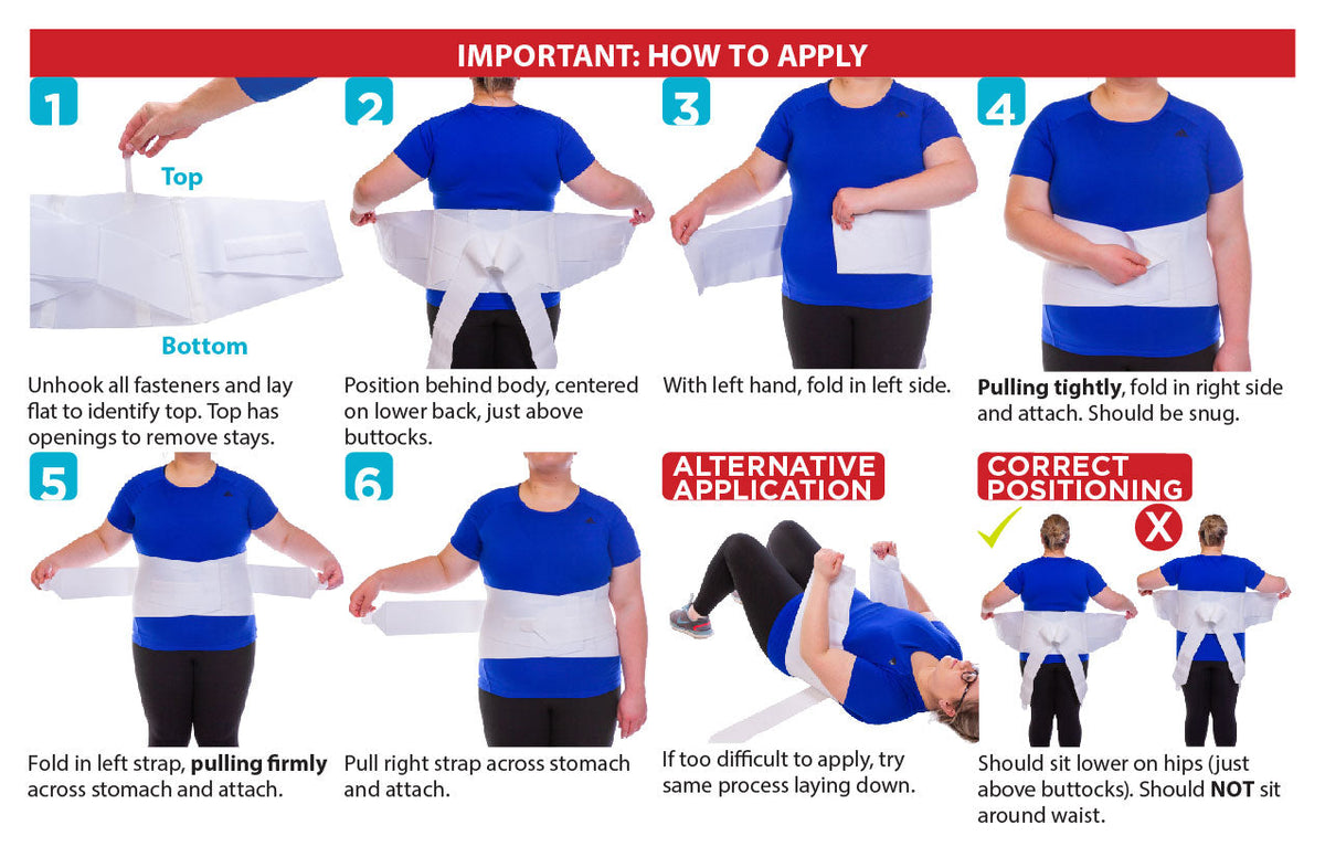 Women’s Lower Back Brace for Pain Relief (FINAL SALE)