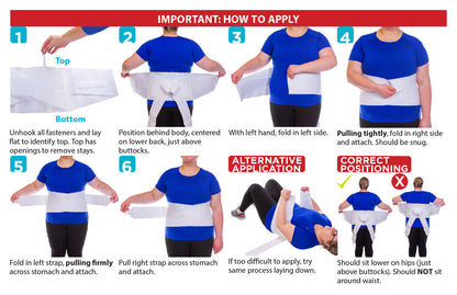 Women’s Lower Back Brace for Pain Relief (FINAL SALE)