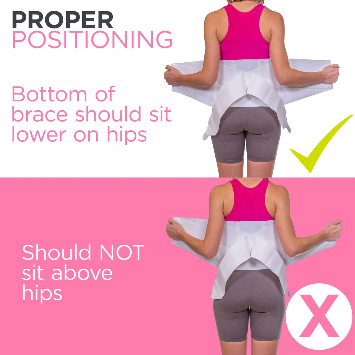 Women’s Lower Back Brace for Pain Relief (FINAL SALE)