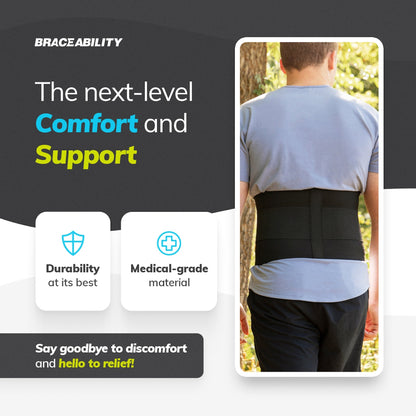 Lumbar Back Brace | Chronic Pain Relief from Sciatica and Pinched Nerve