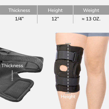 Hyperextension Knee Brace for Recovery & Prevention