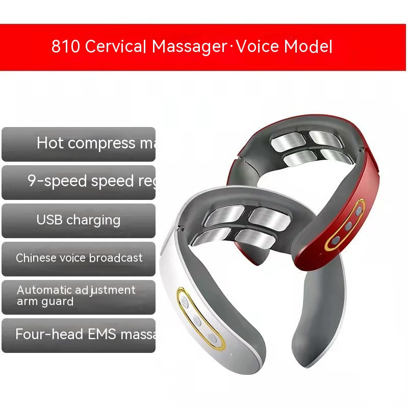 Heated Pulse Neck Massager