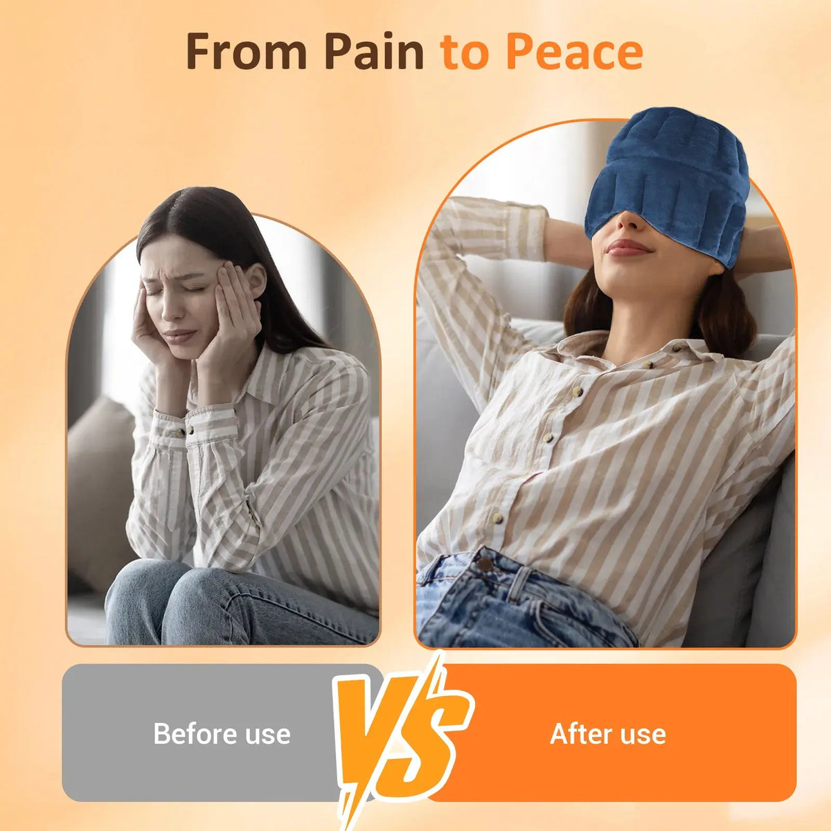 Microwave Heating Pad For Head