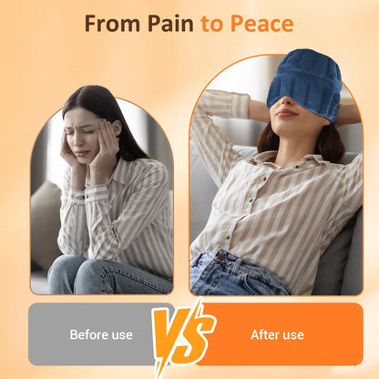 Microwave Heating Pad For Head