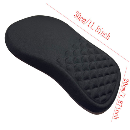 Cross-Border Slope-Shaped Wrist Support Mouse Pad, Memory Foam Soft Massage Wrist Rest, Dirt-Resistant, Non-Slip, Office Gaming Keyboard Hand Rest - image 3