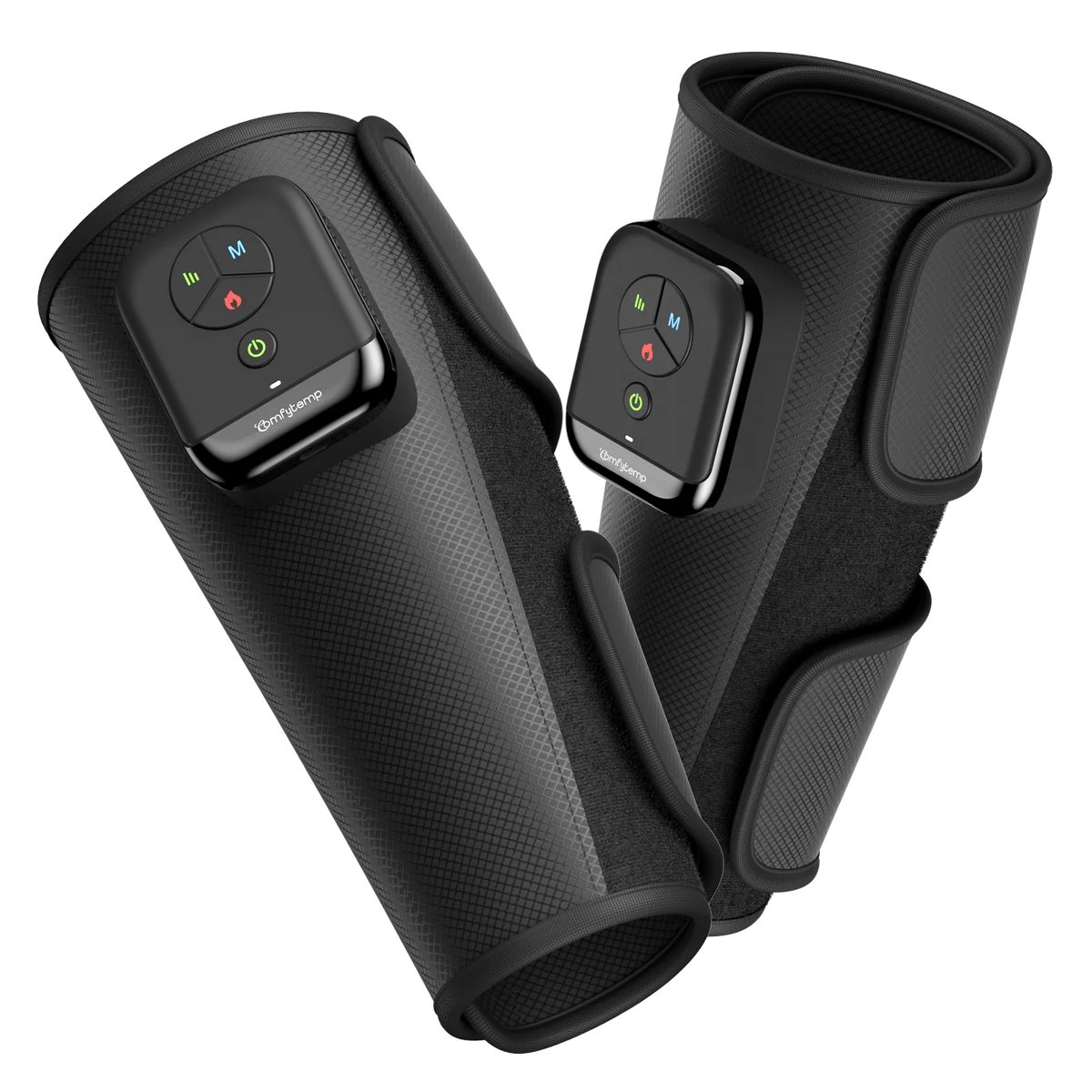 Portable Air Compression Calf Massager with Heat, 2Pack