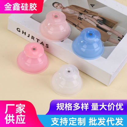 Manufacturer Supplies Silicone Cupping Devices, Home-Use Suction Cupping Devices, Odorless Silicone Press Vacuum Massage Cups - image 1