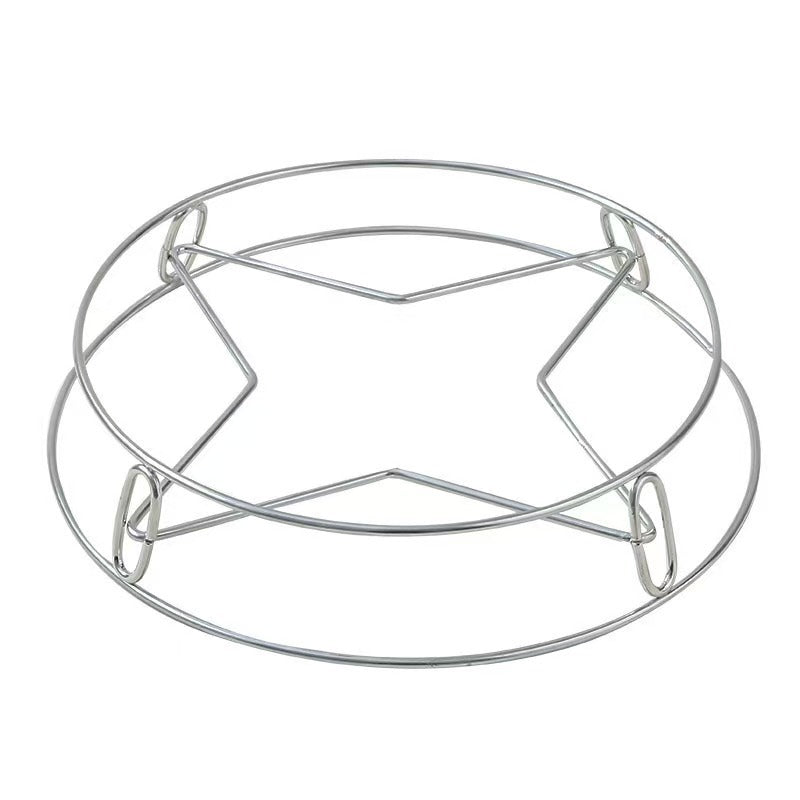 Stainless Steel Pot Rack for Home Kitchen, Heat-Insulating Pot Holder, Pot Mat, Household Stand, Anti-Scald Storage Steaming Rack - image 5