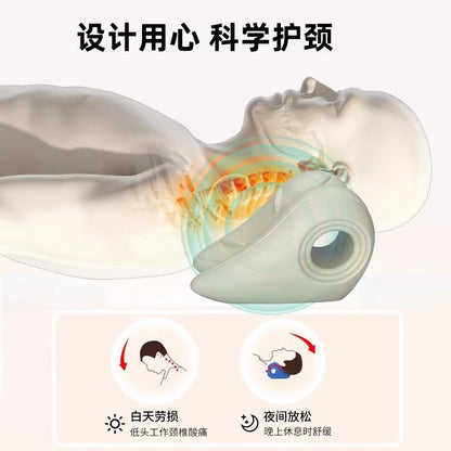 Zhijia's New Massage Cervical Pillow, Neck Correction and Relaxation Device, Stretching Cervical Pillow, Neck and Shoulder Massage Pillow - image 2