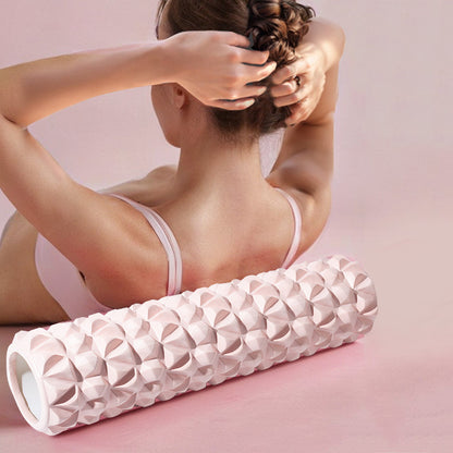 Camouflage Foam Roller Muscle Relaxation Roller Solid Long Yoga Column Massage Stick Fitness Leg Massage Stick - image 2