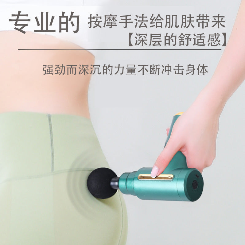 Massage Gun, Rechargeable Fascia Gun, Direct Supply for Muscle and Neck Fascia, Electric Vibrator, Portable, Home Use, Mini - image 2