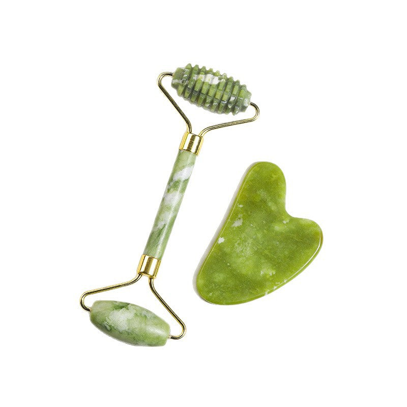 Facial Massager, Lifting and Firming Face Roller, Magic Tool, Gua Sha Board, Facial Jade Massage Roller, Heart-Shaped Rose Quartz - image 5