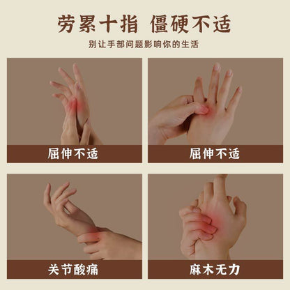 New Model Finger Massager with Solid Wood Roller for Massaging Hand Joints and Fine Meridians, Finger Scraping Massager - image 3
