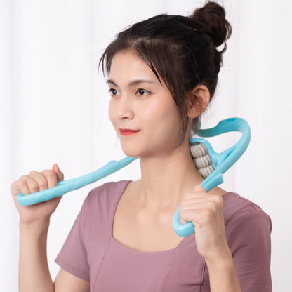 Cervical Spine Massager Multifunctional Kneading Roller Ball Manual Neck and Shoulder Massager Roller Shoulder Massager - image 4