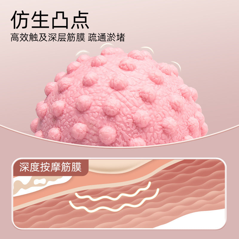 Fascia Ball, Foot Massage Ball, Waist and Back Muscle Relaxation Yoga Fitness Ball, Neck Fascia Ball, Foot Arch Peanut Ball - image 3
