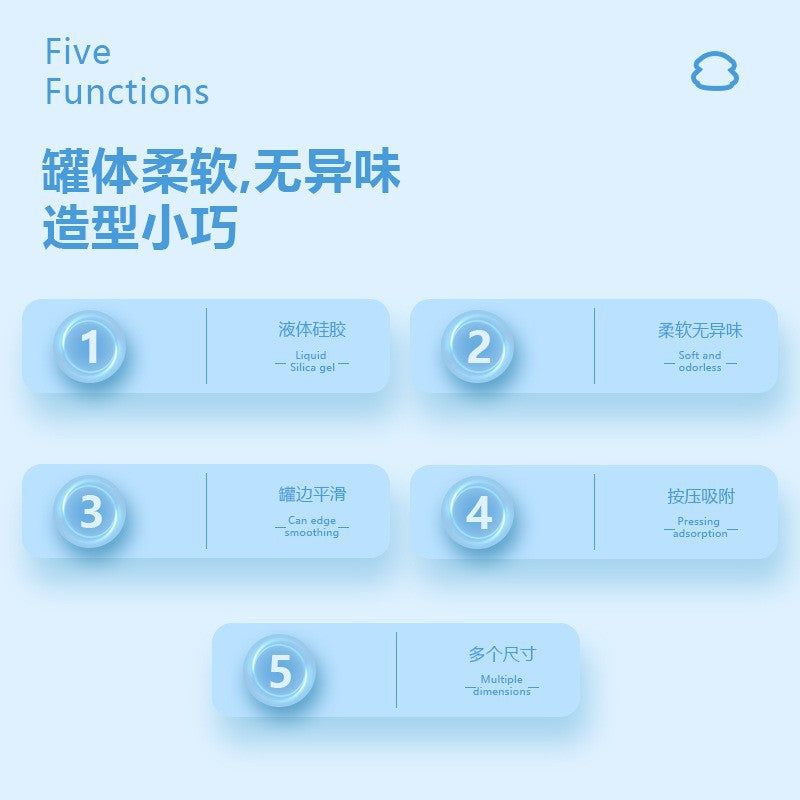 Amazon Silicone Cupping Device for Home Use, Vacuum Suction Cupping Tool, High-Transparency Negative Pressure Gua Sha Health Care Meridian Massage Cup - image 2