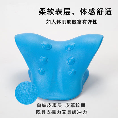 C-Shaped Cervical Spine Massage Pillow Gravity Acupressure Neck Massager Cervical Spine Pillow Neck and Shoulder Massage Pillow Home Factory - image 4