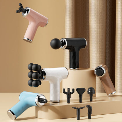 Mini Fascia Gun Muscle Relaxation Massager Multi-Functional Mini Vibration Impact Gun Portable Electric Massage Gun Cross-Border - image 3