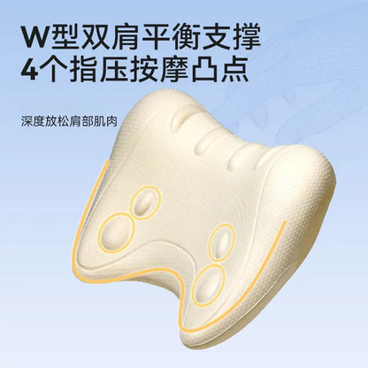 Newly Upgraded C-Shaped Cervical Massage Pillow for Stretching and Correcting Shoulder and Neck Humpback Curvature, Gravity Acupressure Cervical Pillow - image 3