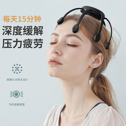 New Octopus Head Massager, Smart Electric Massage Claw, Meridian Dredging, Scalp Decompression and Relaxation Massager - image 1