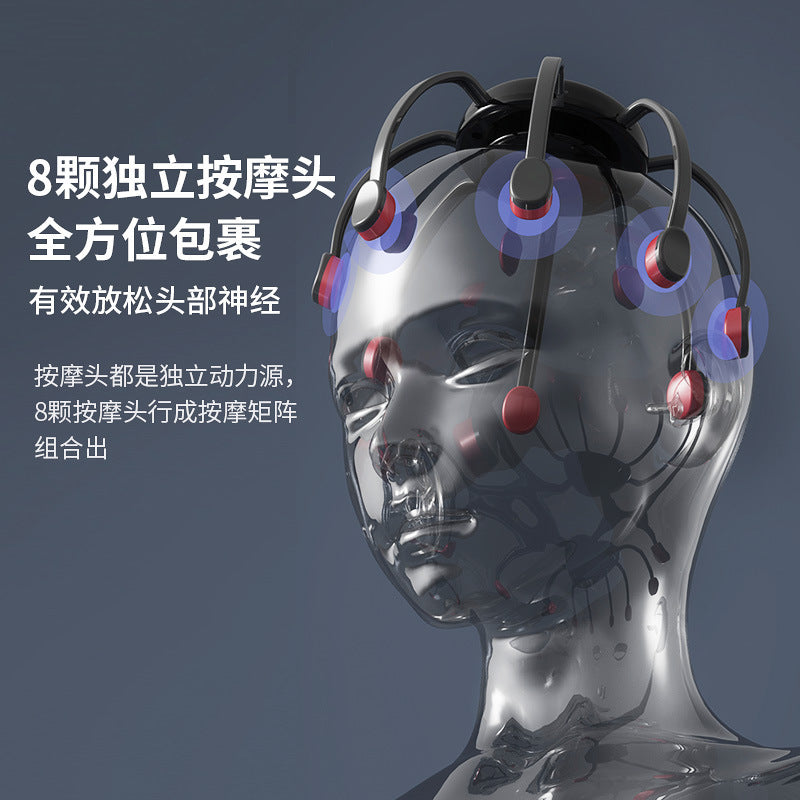 New Octopus Head Massager, Smart Electric Massage Claw, Meridian Dredging, Scalp Decompression and Relaxation Massager - image 4